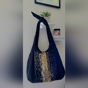 SALE 2 FOR $25 NEVADA velour sequin bag